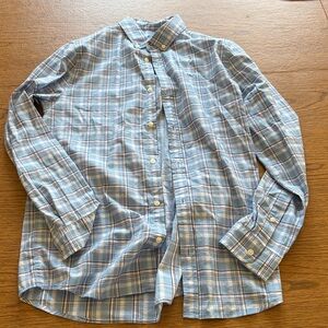 Light Blue Plaid Button-Down Vineyard Vines shirt